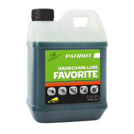 Масло цепное PATRIOT FAVORITE BAR&CHAIN LUBE 1,892л.