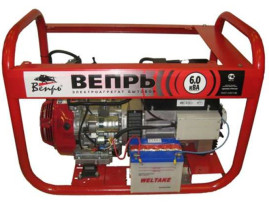 Газовая электростанция Вепрь АГП 6-230 ВX-CГ-RIG