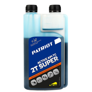Масло полусинт. PATRIOT SUPER ACTIVE 2T дозаторная 0,946л.